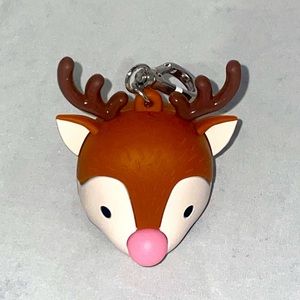 Bath and Body Works - Rudolph - reindeer - Christmas Pocket Bac holder clip